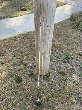 Fyd-120 Shakespeare 1252t Vintage Wonderod Fly Fishing Rod 8ft6 Inch