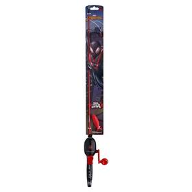 1572561 Shakespeare Marvel Miles Morales Spider-man Beginner Fishing Kit Mileskit-b