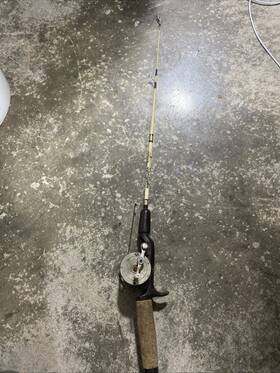 23037 Shakespeare Vintage Kmart Sportsfisher 2ft 6in No.707 With Uncle Sam Reel