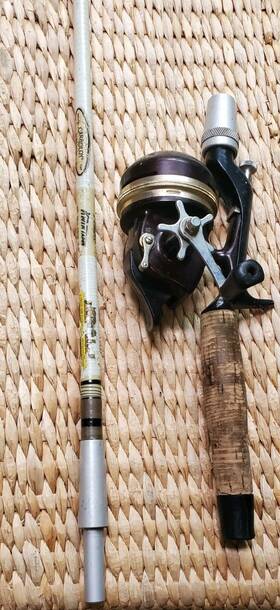 35om Shakespeare Rare Vtg Wonderod No.bc-a Ecl 6ft Casting Rod/reel Combo Euc
