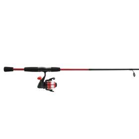 5ft6 Shakespeare 629722840963 Reverb Fishing Spinning Combos Inch Medium Rod 3000 Reel Red