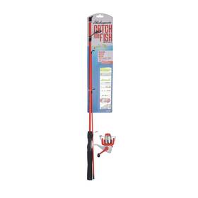 B08j479qzy Shakespeare Catch More Fish Medium Spinning Fishing Combo - Ready To