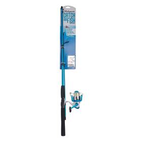B08j4f7gf7 Shakespeare Catch More Fish Saltwater Spinning Fishing Combo Kit