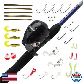 Shakespeare B0d153rfxq Catch More Fish Lake/pond Spincast Reel And Fishing Rod Combo