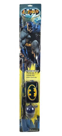 Shakespeare Batman Wb Kids Fishing Kit Rod Spincasting Reel And Tackle Box