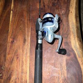Ce20b Shakespeare Dock Rod Bce Sp30 And Reel Spincast Combo 30 Inch 1pc