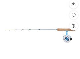 Dr27l Shakespeare Glacier Drop Inline Ice Fishing Combo 27 Inch Light Free Shipping