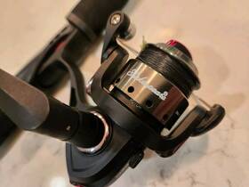 Gxir20 Shakespeare Ice Fishing Rod Ugly Stick Gx2 And Reel