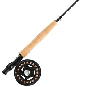 Scboeli9056 Shakespeare Cedar Canyon Elite Fly Reel And 9ft Rod Combo 4-piece Graphite Blank Construc