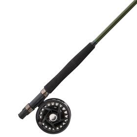 Scbosel8056 Shakespeare Cedar Canyon Select Fly Reel And 8ft Rod Combo Kit 3-piece Graphite Blank Con