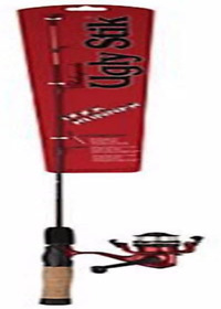 Shakespeare Ugly Stik Dock Runner Spinning Combo Red 3foot6