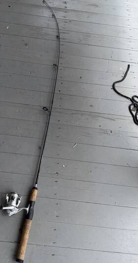 Shakespeare Ussp662m25 Ugly Stik Gx2 6ft6 Inch Med Fast Spinning Combo 2500 5.2 1 Cork