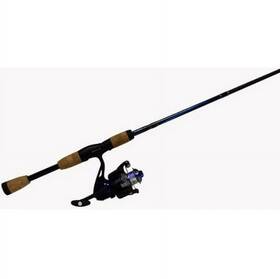 6ft6 Shakespere 826705636203 Inch Spinning Fishing Rod Reel Combo Medium Light Power 2-piece Conquest Crappie