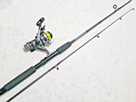 Tx120 Shimano 2351z Garcia Rod Reel Spinning Combo Fresh Water 6.5ft Med Lt 6-17
