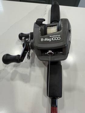 Gc-2851 Shimano Bantam B-mag 1000 Quickfire Baitcast Combo Graphite 5ft6 Inch Mag Control