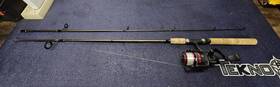 6ft6 Shimano Sp40 Solara Medium Spinning Fishing Pole And Blackmax Reel