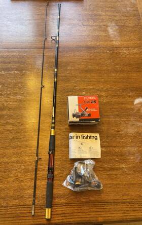 6ft6 Silstar Cx25 Brule Brute Executive Inch Fishing Rod New Reel Combo Graphite
