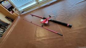 Eye702bws Silstar Ec50 Eye Candy Reel And 7ft Composite Hot Pink With Line