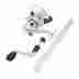 Uyq5992477351314io Silver96.2cm Unbranded Generic Aluminum Pocket Pen Fishing Rod Pole Reel Mini O9s8