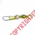01041-010 Size10 Eagle Claw Snap Swivel Brass 7pk 047708701327