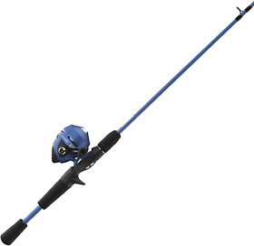 Slingshot Spincast Reel And Fishing Rod Combo 5-foot 6-inch 2-piece