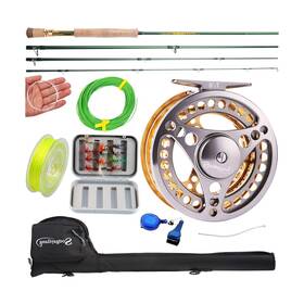 Sougayilang 098185888087 Fly Fishing Rod Reel Combos With Lightweight Portable And