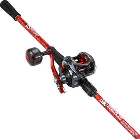 Sougayilang 445033769747 Baitcaster Rod Reel Combo 2-piece Fishing With 400 Size Casting