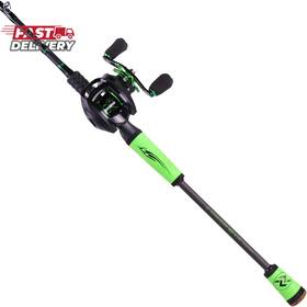 Sougayilang 445041491401 Speed Bass Fishing Rods Porable Light Weight High Carbon 4 Pc Blank