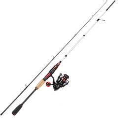 Sougayilang A-tes21z-oxz20 Fishing Rod And Reel Combo 6.9ft 2-pc Mh Spinning 15 Lb Drag