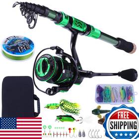 B082dylkfd Sougayilang Fishing Rod And Reel Combos - Carbon Fiber Telescopic Pole B082dylkfd Sougayilang Fishing Rod And Reel Combos - Carbon Fiber Telescopic Pole