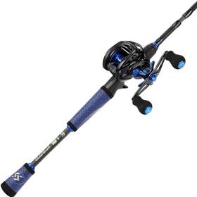 Sougayilang B08dtk2nhq Fishing Reel Rod Combos Poles Baitcasting For Travel