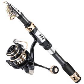 Sougayilang B09tk5j71b Fishing Pole Kit Telescopic Rod And Reel Combo Spinning