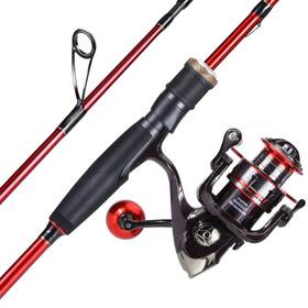 Sougayilang B0bbzp9ztq Fishing Rod And Reel Combo 2pc Pole Spinning For