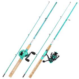 B0bqw566zq Sougayilang 5ft6 Inch Graphite And Fiberglass Fishing Rod Reel Combo 2-piece