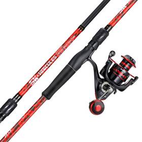 Sougayilang B0btm3bvxp 7 Fishing Rod And Reel Spinning Combo 2 Piece Size 4000