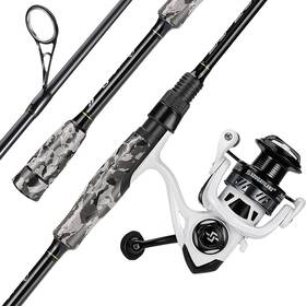 B0cc56m9q7 Sougayilang Fishing Rod And Reel Combo Stainless Steel Guides Pole With