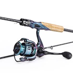 Sougayilang B0cpxs397m Souagyilang Chameleon Paint Spinning Fishing Rod Reel