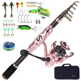 Sougayilang B0f1xy4nsl Telescopic Fishing Pole Combocarbon Fiber Rod Ultra-smooth