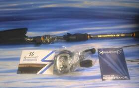 Kw150l Sougayilang Portable Casting Reel 6.9ft And Combo