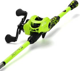 Yn-zjj18-159right Sougayilang Baitcast Reel And Fishing Rod Combo Im7 Graphite 2-piece Blank Rods