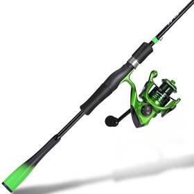 Yz-xqygtz1 Sougayilang Spinning Fishing Rod Reel Combo Two Pieces Pole With Super Smooth