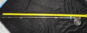 Shakespere1094 South Bend 8 Ft 2p Black Beauty Graphite Composite Fly Rod And Reel