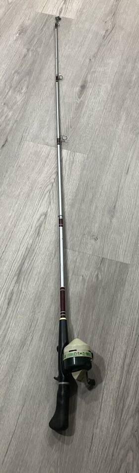 T600 Sportfisher Rod/zebco Reel Retractable T600. 6 Foot Telescopic Rod. With 404
