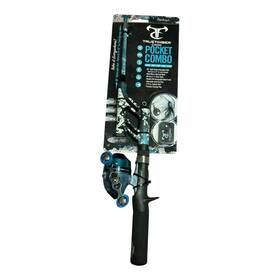 Steinhauser 850064006377 Truetimber Camo Pocket Combo Light Fiberglass Fishing Rod New