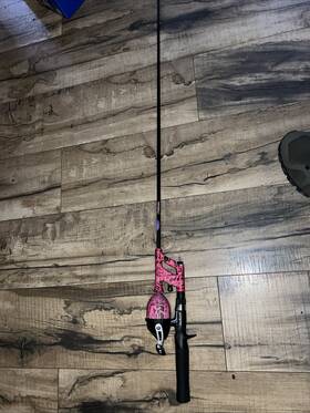 Kafdntc15p Steinhauser Pink Tangle-free Spincast Rod/reel Combo Children S 41 Inch Medium Act