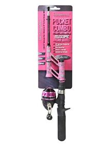 Steinhauser Tangle-free Pocket Combo Telescoping Fishing Pole Adjustable