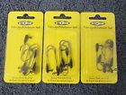 Btj01blk-1 Storm 1 Tube Lot Lures Btj01blk 3 Head Black Jig 8 Oz. Hook