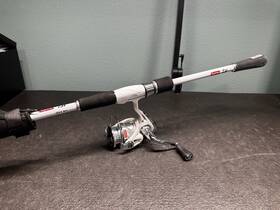 Dv1sup86t Supreme Daiwa Dv1 86t Spinning Rod And Reel Combo 8ft6 Inch With Bag White Black Silver