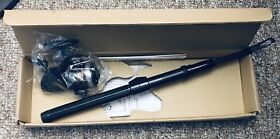 50015 Swift 660 F Telescoping Spin Fishing Rod And 401 Tom Sawyer Cast Reel Taiwan