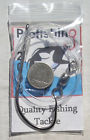 Swivel Blue100lb 9 Line 0 ... Rigs Clear Hooks 10